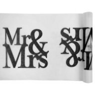 Chemin de table Mr & Mrs