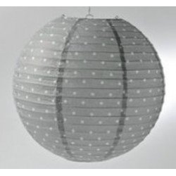 Lanterne japonaise à pois