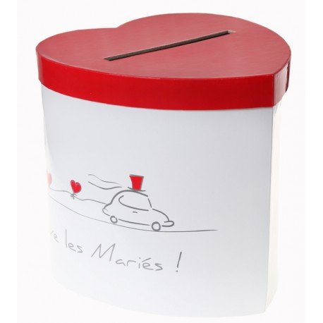Urne Vive les mariés