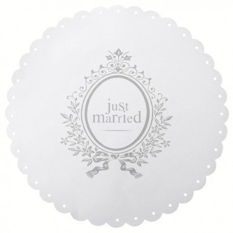 6 Set de table Just Married