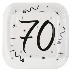 Assiettes 70 ans