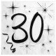 20 Serviettes 30 ans