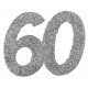 6 Confettis pailleté Anniversaire 60 ans
