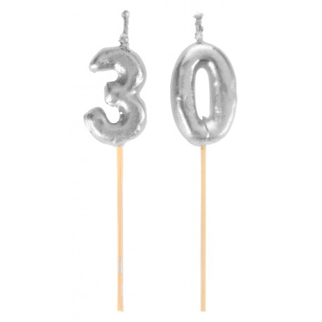 Pique bougie Joyeux Anniversaire 30 ans