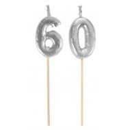 Pique bougie Joyeux Anniversaire 60 ans