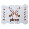 6 Sets de table Pirate