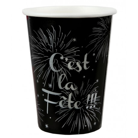 10 Gobelets C'est la fête