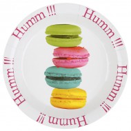 10 Assiettes Macarons