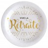 10 Assiettes Vive la retraite