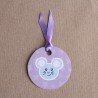 12 Etiquettes Souris étoile
