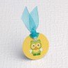 12 Etiquettes Hibou