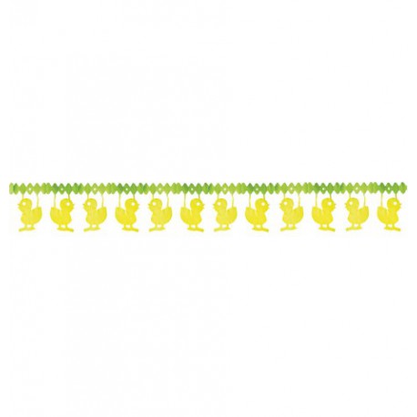 GUIRLANDE POUSSINS 3M