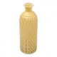 Bouteille Vase Nid d'Abeille Jaune