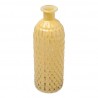 Bouteille Vase Nid d'Abeille Jaune