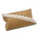 Contenant Kraft et Dentelle