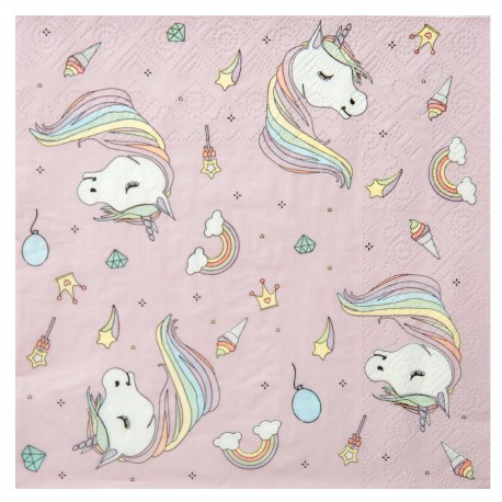 Serviette Licorne