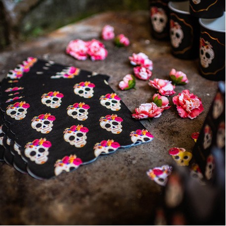 Serviettes Calaveras