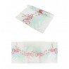 Chemin de Table Romance Flamant Rose