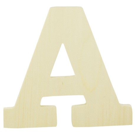 Lettre en Bois