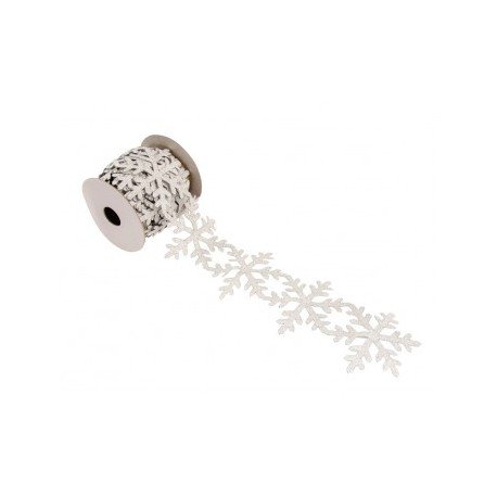 RUBAN PAILLETTES ADHESIF ARGENT