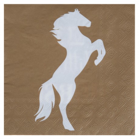 Serviette Equitation Kraft
