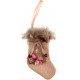 Chaussette fourrure