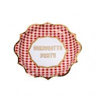 Assiettes Guinguette Party