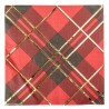 Serviettes Tartan
