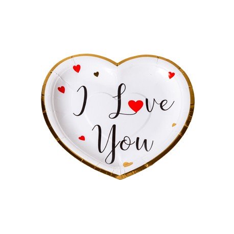 Assiettes I love You