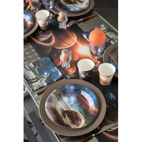 Assiettes Astronaute