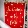 Tenture Je t'aime