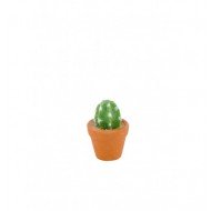 Sachet 2 Mini Cactus Résine Boule 5x3.5cm