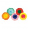 Evantails Multicolores Assortis 15cm