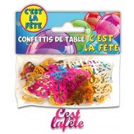 Confettis de Table C'est La Fête Multicolore