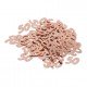 Confettis de Table Métal 50ans Rose Gold