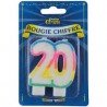 Bougie chiffre 20ans