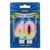 Bougie chiffre 40ans