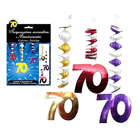 Suspension Accordéon 70ans