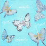 Serviette Papier Papillon