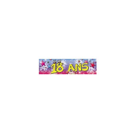 Bannière Anniversaire 18ans