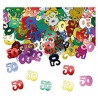 Confettis de Table 50ans Multicolore