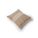Coussin Alliances Jute et Dentelle