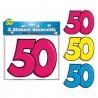 3 Stickers Décoratifs 50
