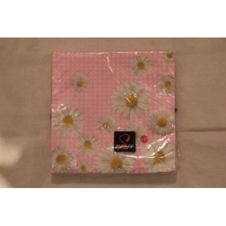 Serviette en Papier Fleur Marguerite