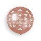 Ballon Géant Vive Les Mariés Rose Gold
