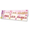 Bannière Vive Les Mariés