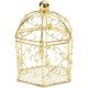 Bonbonnière Métal Cage Or