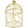 Bonbonnière Métal Cage Or