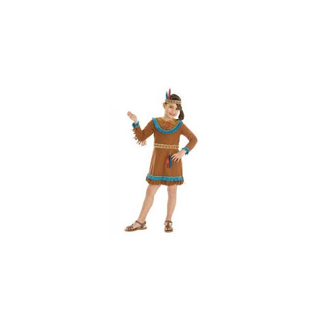 Déguisement Indienne Sioux Enfant Fille
