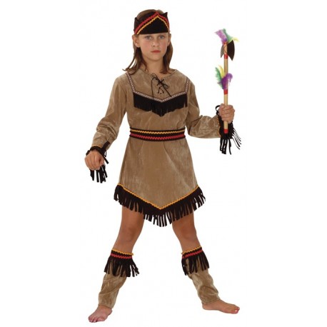 Déguisement Indienne Luxe Fille Enfant